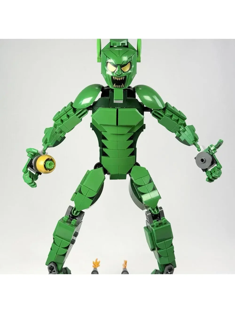 LEGO Marvel: Green Goblin Construction Figure 76284 Incomplete Discontinued Set